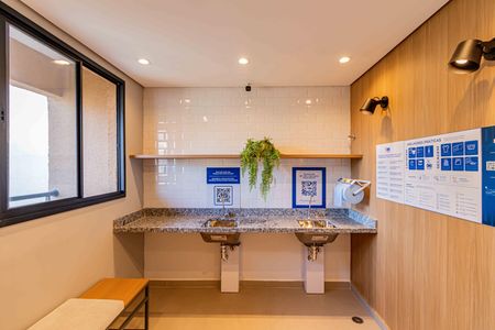Apartamento à venda com 29m², 1 quarto e sem vaga Apartamento à venda com 29m², 1 quarto e sem vagaÁrea comum - Lavanderia