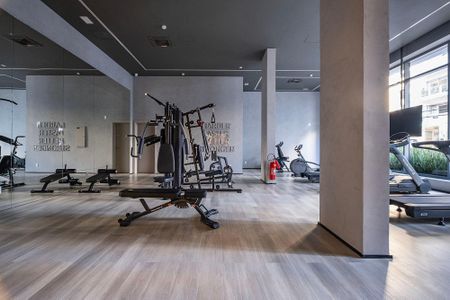 Studio para alugar com 28m², 1 quarto e sem vaga Studio para alugar com 28m², 1 quarto e sem vagaAcademia