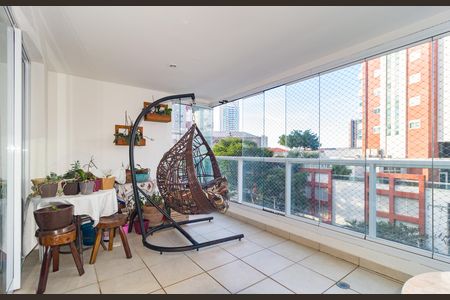 Varanda de apartamento à venda com 3 quartos, 100m² em Vila Regente Feijó, São Paulo