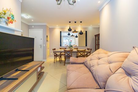 Sala  de apartamento à venda com 3 quartos, 100m² em Vila Regente Feijó, São Paulo