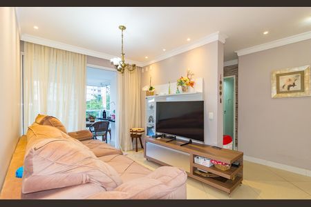 Sala  de apartamento à venda com 3 quartos, 100m² em Vila Regente Feijó, São Paulo
