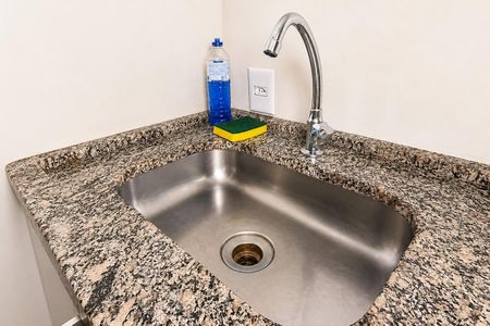 Studio para alugar com 27m², 1 quarto e 1 vaga Studio para alugar com 27m², 1 quarto e 1 vagaCozinha