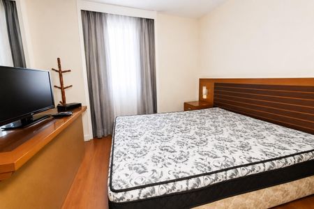 Sala - Dormitório de kitnet/studio para alugar com 1 quarto, 27m² em Jardim Paulista, São Paulo