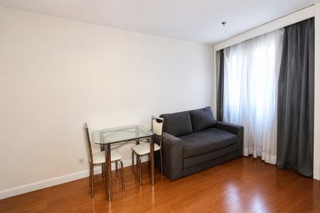 Studio para alugar com 27m², 1 quarto e 1 vaga Studio para alugar com 27m², 1 quarto e 1 vagaSala - Dormitório