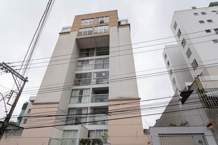 Fachada de apartamento à venda com 2 quartos, 50m² em Sagrada Família, Belo Horizonte