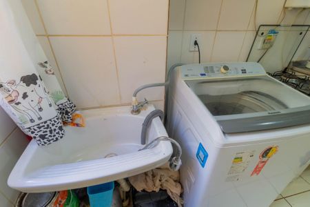 Área de Serviço de apartamento à venda com 2 quartos, 50m² em Riacho Fundo Ii, Brasília