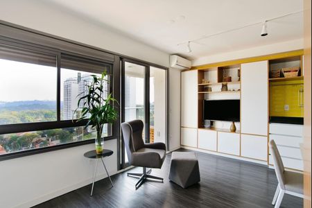 Apartamento à venda com 35m², 1 quarto e 1 vaga Apartamento à venda com 35m², 1 quarto e 1 vagaSala