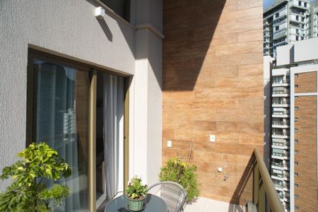 Varanda de apartamento à venda com 2 quartos, 80m² em São Conrado, Rio de Janeiro