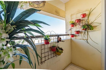Apartamento à venda com 63m², 3 quartos e 1 vagaVaranda