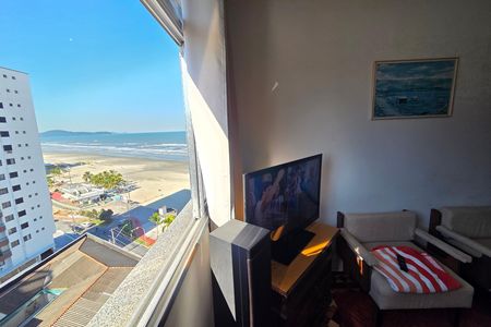 Sala de apartamento para alugar com 2 quartos, 91m² em Cidade Ocian, Praia Grande