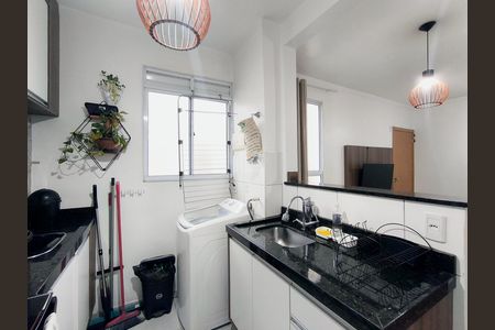 Apartamento para alugar com 46m², 2 quartos e 1 vagaCozinha e Área de Serviço