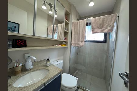 Banheiro da Suíte de apartamento à venda com 2 quartos, 61m² em Continental, Osasco