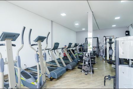 Área comum - Academia de apartamento à venda com 3 quartos, 56m² em Jardim Iraja, São Bernardo do Campo