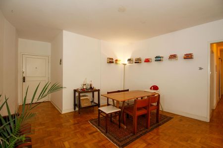Sala de Estar e Jantar de apartamento para alugar com 3 quartos, 125m² em Cerqueira César, São Paulo