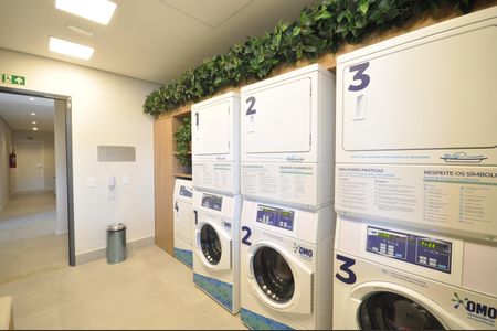 Studio à venda com 27m², 1 quarto e sem vagaLavanderia