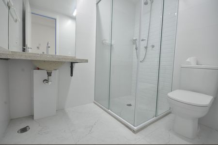 Banheiro de kitnet/studio à venda com 1 quarto, 27m² em Tucuruvi, São Paulo