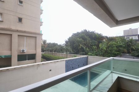 Varanda de apartamento para alugar com 3 quartos, 100m² em Balneario Cidade Atlantica, Guarujá