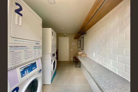 Apartamento para alugar com 24m², 1 quarto e sem vaga Apartamento para alugar com 24m², 1 quarto e sem vagaLavanderia