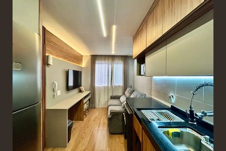 Apartamento para alugar com 24m², 1 quarto e sem vaga Apartamento para alugar com 24m², 1 quarto e sem vagaSala/Cozinha