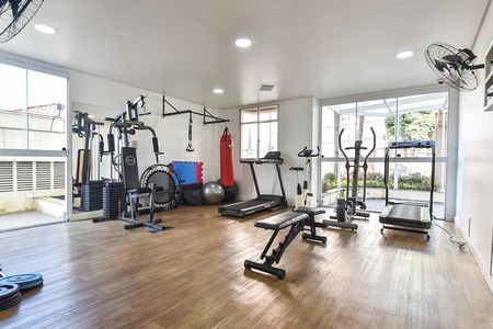 Apartamento à venda com 67m², 3 quartos e 2 vagas Apartamento à venda com 67m², 3 quartos e 2 vagasÁrea comum - Academia
