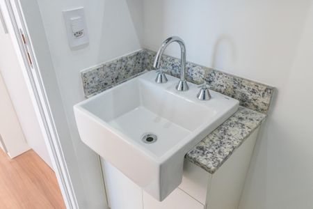 Apartamento para alugar com 55m², 1 quarto e 1 vagaBanheiro da Suíte