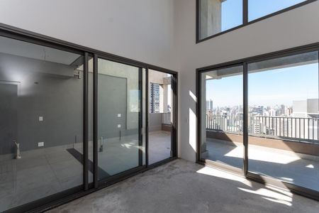 Sala da Cobertura de apartamento à venda com 3 quartos, 201m² em Pompeia, São Paulo