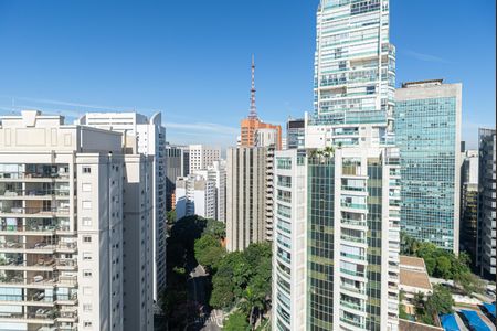 Apartamento para alugar com 240m², 3 quartos e 2 vagas Apartamento para alugar com 240m², 3 quartos e 2 vagasVista da Varanda da Sala