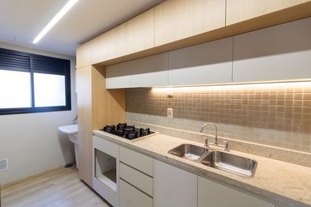 Cozinha de apartamento à venda com 3 quartos, 100m² em Menino Deus, Porto Alegre