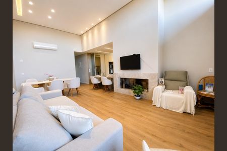 Sala de casa de condomínio para alugar com 3 quartos, 130m² em Neópolis, Gravataí