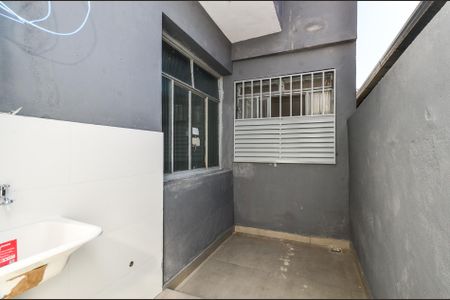 Área de Serviço 1 de kitnet/studio para alugar com 2 quartos, 38m² em Santa Efigênia, Belo Horizonte
