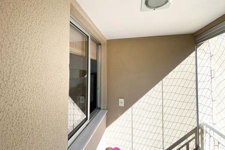 Varanda da Sala de apartamento à venda com 3 quartos, 96m² em Nova Vista, Belo Horizonte