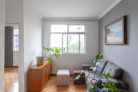 Sala de apartamento para alugar com 2 quartos, 56m² em Manacás, Belo Horizonte