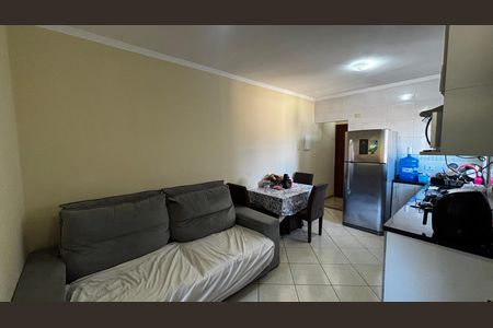 Sala - Cozinha de apartamento à venda com 2 quartos, 104m² em Vila Marina, Santo André
