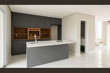 Cozinha de casa de condomínio para alugar com 3 quartos, 78m² em Jansen, Gravataí