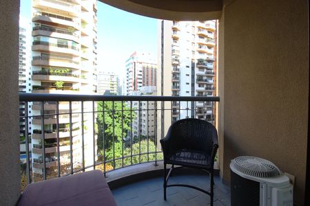 Varanda de kitnet/studio para alugar com 1 quarto, 36m² em Jardim Europa, São Paulo