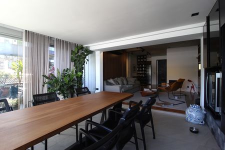 Sala de apartamento para alugar com 1 quarto, 142m² em Vila Olímpia, São Paulo