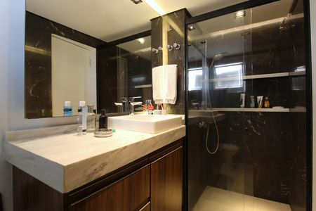 Apartamento à venda com 142m², 1 quarto e 1 vagaBanheiro da Suíte