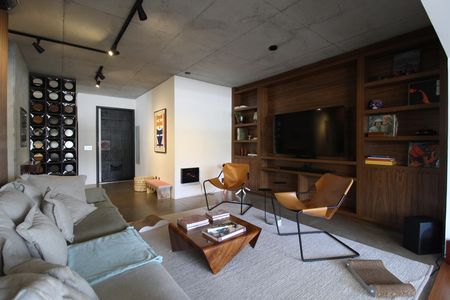 Sala de apartamento para alugar com 1 quarto, 142m² em Vila Olímpia, São Paulo