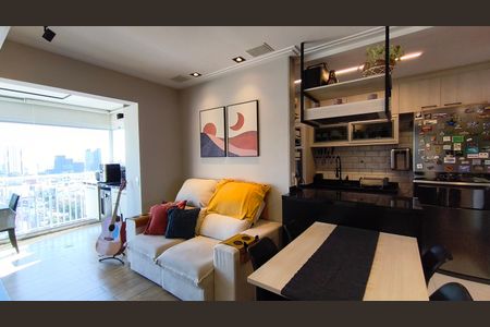 Sala de apartamento à venda com 2 quartos, 68m² em Cambuci, São Paulo