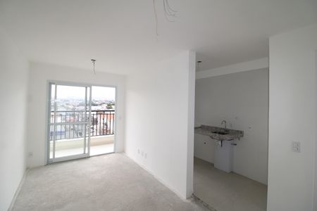 Sala / Cozinha de apartamento à venda com 2 quartos, 59m² em Vila Bandeirantes, São Paulo