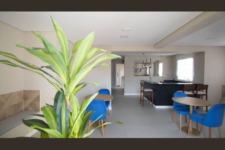 Apartamento para alugar com 37m², 2 quartos e 1 vagaÁrea comum - Salão de festas