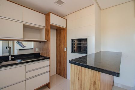 Cozinha e Área de Serviço de apartamento à venda com 2 quartos, 52m² em Petrópolis, Porto Alegre