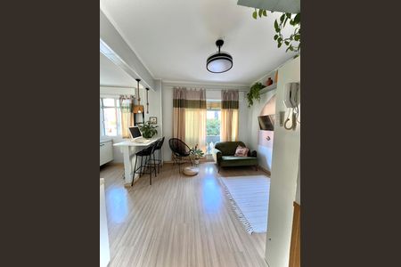 Sala de apartamento à venda com 1 quarto, 43m² em Centro Histórico de São Paulo, São Paulo