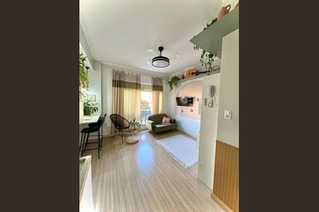 Sala de apartamento à venda com 1 quarto, 43m² em Centro Histórico de São Paulo, São Paulo