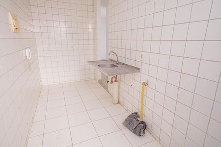 Cozinha de apartamento à venda com 2 quartos, 48m² em Campo Grande, Rio de Janeiro