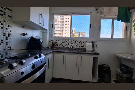 Cozinha de apartamento à venda com 2 quartos, 65m² em Jardim, Santo André