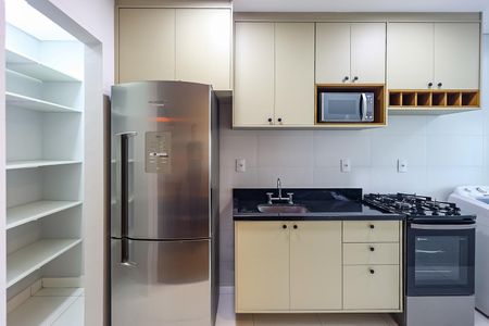 Cozinha de apartamento para alugar com 2 quartos, 75m² em Jardim Bela Vista, Indaiatuba