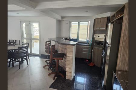 Área comum - Salão de festas de apartamento à venda com 4 quartos, 120m² em Bacacheri, Curitiba