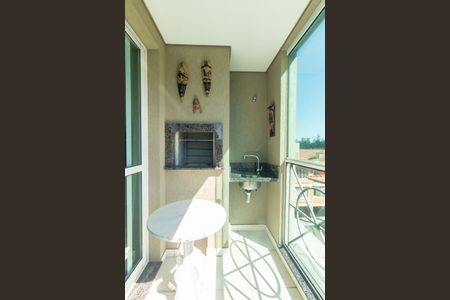 Varanda gourmet de apartamento à venda com 4 quartos, 120m² em Bacacheri, Curitiba