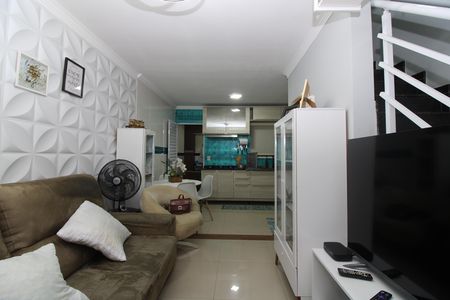 Sala de casa de condomínio à venda com 2 quartos, 65m² em Jardim Popular, São Paulo
